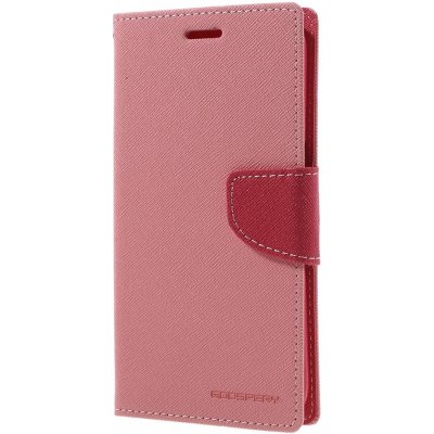 Pouzdro Mercury Fancy Diary Samsung Galaxy S7 EDGE růžové – Zboží Mobilmania
