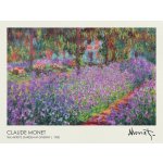 Obrazová reprodukce The Artist's Garden at Giverny (1900), Claude Monet, 40 × 30 cm – Zboží Dáma