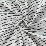 Kvalitex bavlna napínací prostěradlo čárky šedé 80x200 – Sleviste.cz