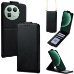 VSECHNONAMOBIL 139421 VERTICAL FLIP Vyklápěcí pouzdro pro Realme GT 8 Pro černé – Sleviste.cz