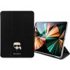 Pouzdro na tablet Karl Lagerfeld Pouzdro pro iPad Pro 12.9 2022/2021/2020 Karl Lagerfeld Karl Head KLFC12OKHK Black