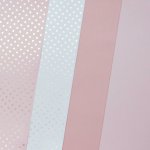 Papír na vizitky A4 190-210g 208931 metal.tečky růžové – Zboží Mobilmania