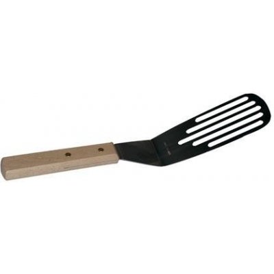 M.A.T. GROUP obracečka s otvory 28cm nerez rukojeť dřev MAT221051 – Sleviste.cz