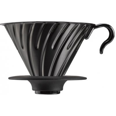 Hario Dripper V60-02 Metal Black – Hledejceny.cz