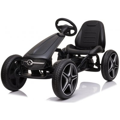 Mamido šlapací motokára Mercedes XMX610 černá – Sleviste.cz