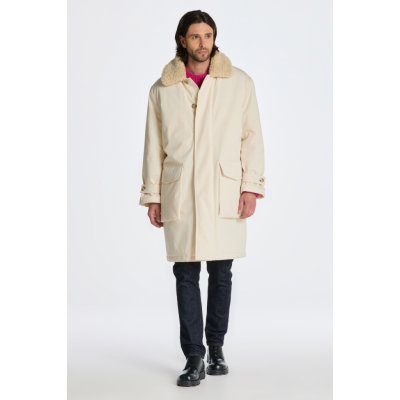 Gant Heavy Utility Winter Coat bílá – Zboží Mobilmania