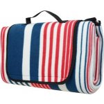 CALTER Pikniková deka FAMILY 200x150 cm pruhy modro-červené – Zboží Dáma