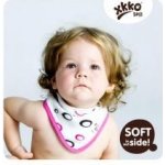 Kikko XKKO BMB Bambusový slintáček/šátek Hearts/Waves lilac waves – Zbozi.Blesk.cz