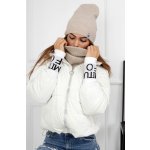Fashionweek dámská čepice a šála cashmere touch S2204 Béžový – Hledejceny.cz