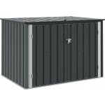 Omaxi zahradní úložná bedna 151,5 x 107 x 100 cm ocel černá 750488 – Hledejceny.cz