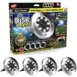 Verk 15543 Zahradní solární světlo LED studená bílá 4ks – Hledejceny.cz