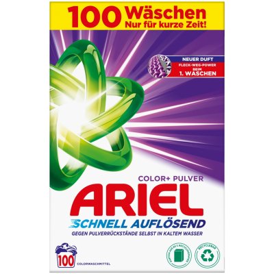 Ariel Color prášek na praní barevného prádla 6,5 kg 100 PD – Zbozi.Blesk.cz