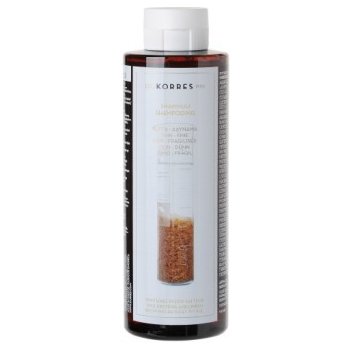Korres Shampoo Rice Proteins pro jemné vlasy s rýžovými proteiny a lípou 250 ml