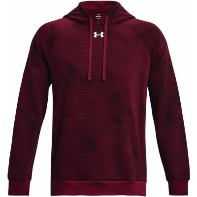 Under Armour Rival Fleece Printed Hoodie 1379759-600 – Zboží Mobilmania