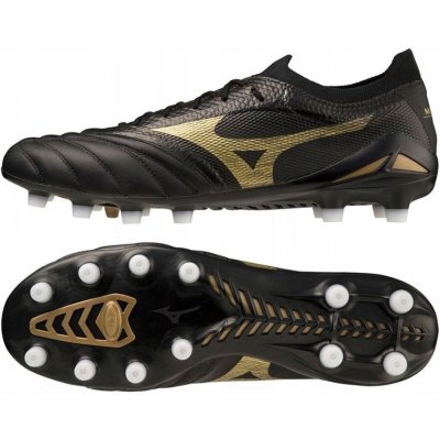 Mizuno MORELIA NEO IV β ELITE MD Black Gold Black – Zboží Dáma