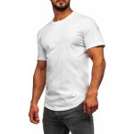 Bolf pánské dlouhé tričko bez potisku 14290 bílé – Zboží Mobilmania