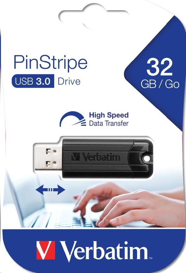 Verbatim Store \'n\' Go PinStripe 32GB 49317