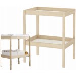 Ikea Přebalovací pult, buk a. bílá barva 72x53 cm – Zbozi.Blesk.cz