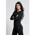 CityZen bavlněné triko proti pocení s 3/4 rukávem černé – Sleviste.cz