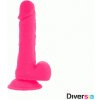 Dilda DIVERSIA FLEXIBLE VIBRAČNÍ DILDO 20.5 CM RŮŽOVÁ