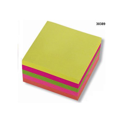 Bloček samolepící 76x76mm 5 neon barev 5x80 listů – Zboží Mobilmania