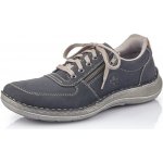 Rieker pánská flexiblová obuv z ekokůže 03030-14 modré – Sleviste.cz