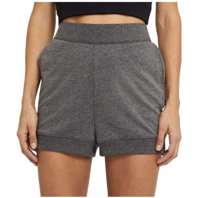 Nike YOGA FRENCH TERRY FLEECE SHORTS W šedé DA0756-010 – Zboží Dáma