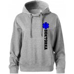 Hvězda života doktorka Oversized mikina dámská Moon kratší + širší Tmavě šedý melír – Hledejceny.cz