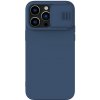 Pouzdro a kryt na mobilní telefon Apple Pouzdro NILLKIN CamShield Apple iPhone 14 Pro - krytka fotoaparátu - silikonové - tmavě modré