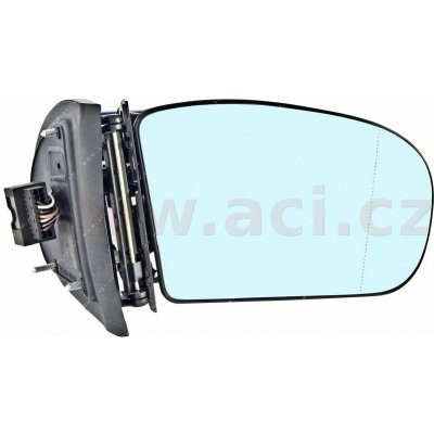 zp. zrcátko el. ovládané, vyhřívané, bez krytu (7 pinů - konektor na zrcátku) P | Zboží Auto