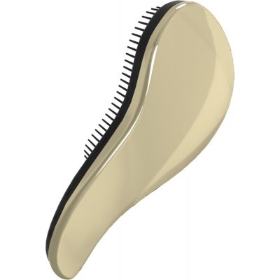Sibel D-méli-mélo kartáč na vlasy zlato černý – Zboží Dáma