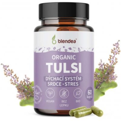 Blendea Tulsi BIO Organic 60 kapslí – Zboží Mobilmania