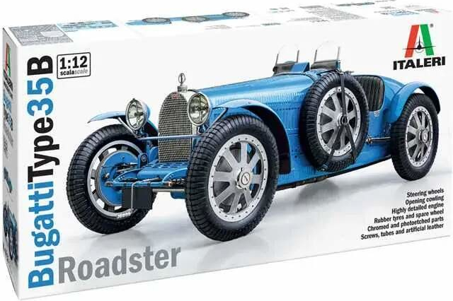 Bugatti 35 B Roadster Italeri 1:12