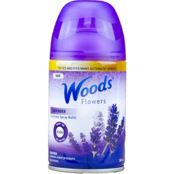 Woods Flowers, Náplň do osvěžovače vzduchu Levandule, 250 ml