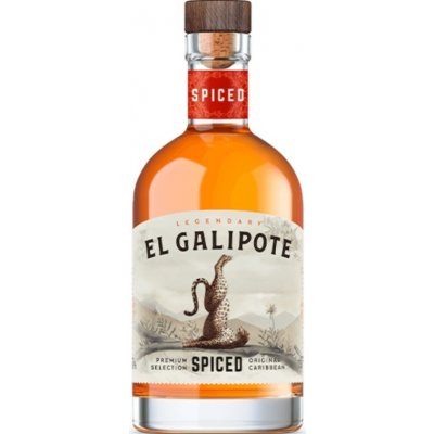 El Galipote Spiced 35% 0,7 l (holá láhev) – Hledejceny.cz