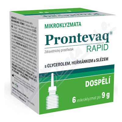 Prontevaq RAPID mikroklyzma dospělí 6 x 9 g – Zboží Dáma