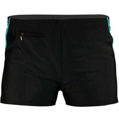 Jacob Dark maxi plavky s kapsičkou AB 074 černá – Zboží Dáma