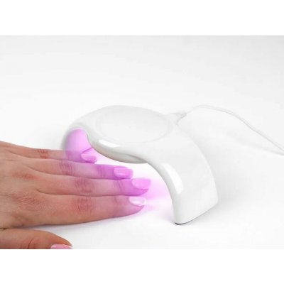 LTC UV led lampa na nehty LXB54 6W hybrid cestovní – Hledejceny.cz