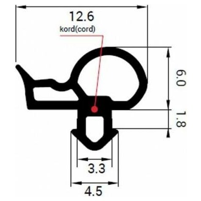 DAB Trade Těsnění DA-1628 Decco (EPDM) – Hledejceny.cz