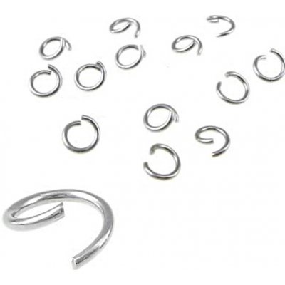 4mm Kroužky 316L - 500+Ks - 0,8mm / 500Ks – Hledejceny.cz