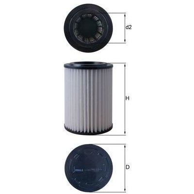 Vzduchový filtr KNECHT LX 5363 – Hledejceny.cz