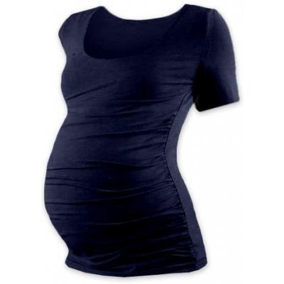Jožánek Johanka těhotenské tričko krátký rukáv tmavě modrá – Zboží Dáma