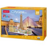 CubicFun 3D puzzle CityLine panorama: Paříž 114 ks – Hledejceny.cz