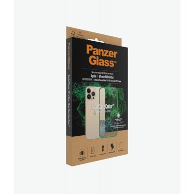 Pouzdro PanzerGlass ClearCaseColor Apple iPhone 13 Pro Max, zelené – Zboží Mobilmania