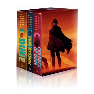 Frank Herbert's Dune Saga 3-Book Deluxe Hardcover Boxed Set – Hledejceny.cz