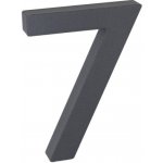Domovní číslo - 7, ANTRACIT 3D, 100 mm RICHTER CZECH RN.100LV.7.AL.AM.3D – Hledejceny.cz