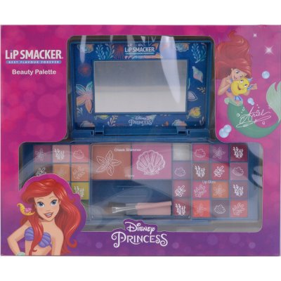 Lip Smaker Disney Princess Ariel Beauty Palette Dekorativní kazeta se zrcátkem 1 ks – Hledejceny.cz