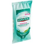 Sanytol Dezinfekce jednorázové čistící utěrky vůně eukalyptu 72 ks – Zboží Dáma