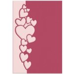 DP Craft vyřezávací šablona bordura srdíčka – Sleviste.cz