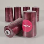 Takoy Overlock / coverlock polyesterová nit TKY 5000 barva ostružinová – Zboží Mobilmania